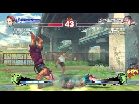 SSF4 AE - pirateninjaguido(Cammy) vs Me(Ryu)