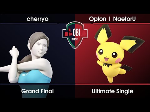 Obilan 2023 Grand Final - cherryo (Wii Fit Trainer) Vs. NaetorU (Pichu) SSBU Ultimate Tournament