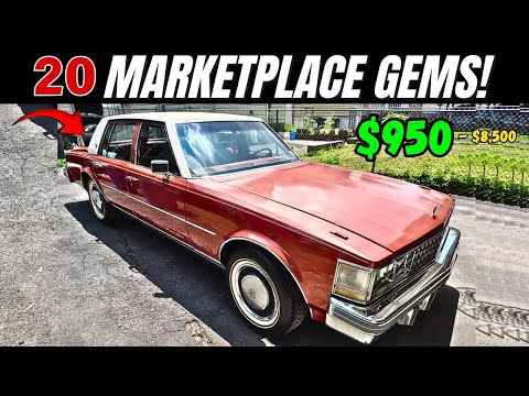 Facebook Marketplace Finds: 20 Classic Cars from $950 to $8,500