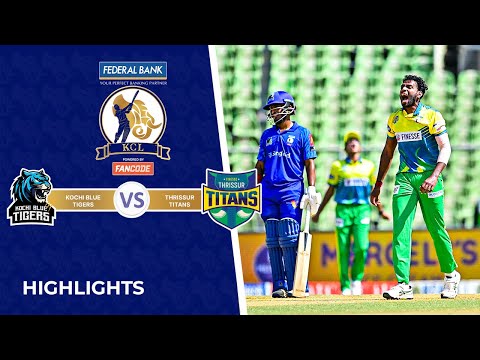 Match 25: Kochi Blue Tigers vs Thrissur Titans