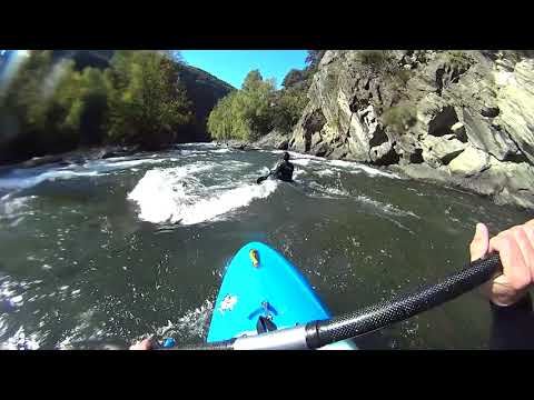 Kayak Sort río Nogueira Pallaresa Beti-Busti 2017