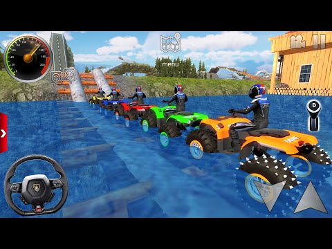 Juego de Quads - Motocross Quad Bike Racing Tracks Simulator 3D #3 - Offroad Outlaws Gameplay [FHD]