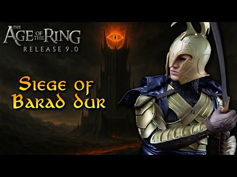 Age of the Ring mod 9.1 | The Last Alliance Besieges Barad-Dur | Custom map!