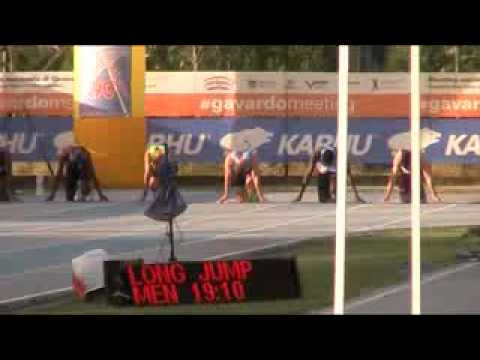 Gavardo 2017   finale 100 m, Tsakonas 10.16 (0,5)