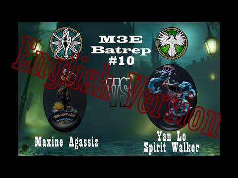 Malifaux M3E GG2 Battle Report #10 - Maxine VS YanLo, Spiritwalker - 50SS - English