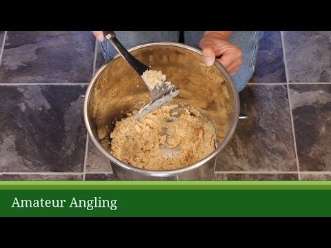 Bread mash for chub and roach fishing