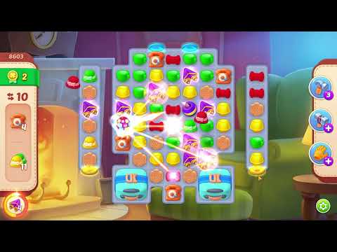 Homescapes level 8603 🏡 Gameplay Walkthrough (Android, iOS) Playrix