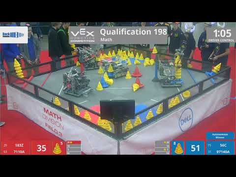 2018 VRC Math Q198 - 183Z 7110A vs 56C 97140A - 94 to 91