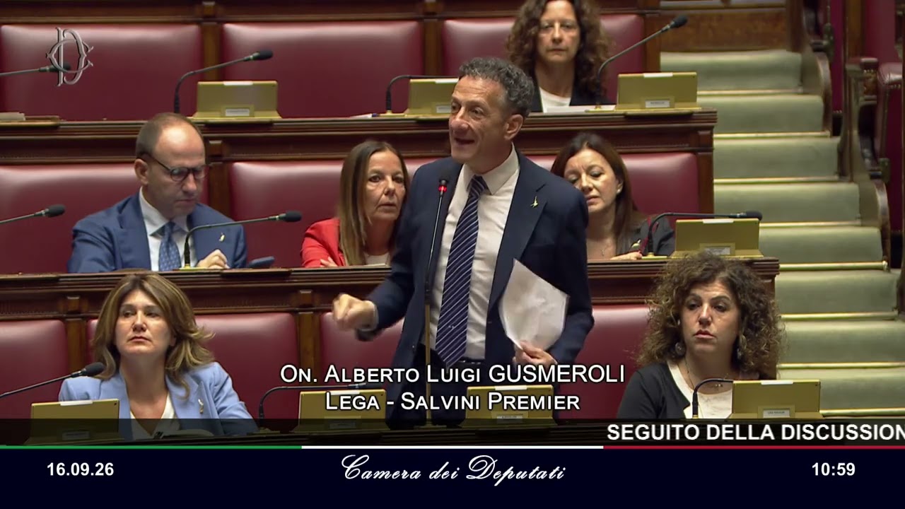 GUSMEROLI: "LA SINISTRA DIFFONDE SOLO MENZOGNE, I FATTI DIMOSTRANO I RISULTATI DEL GOVERNO"