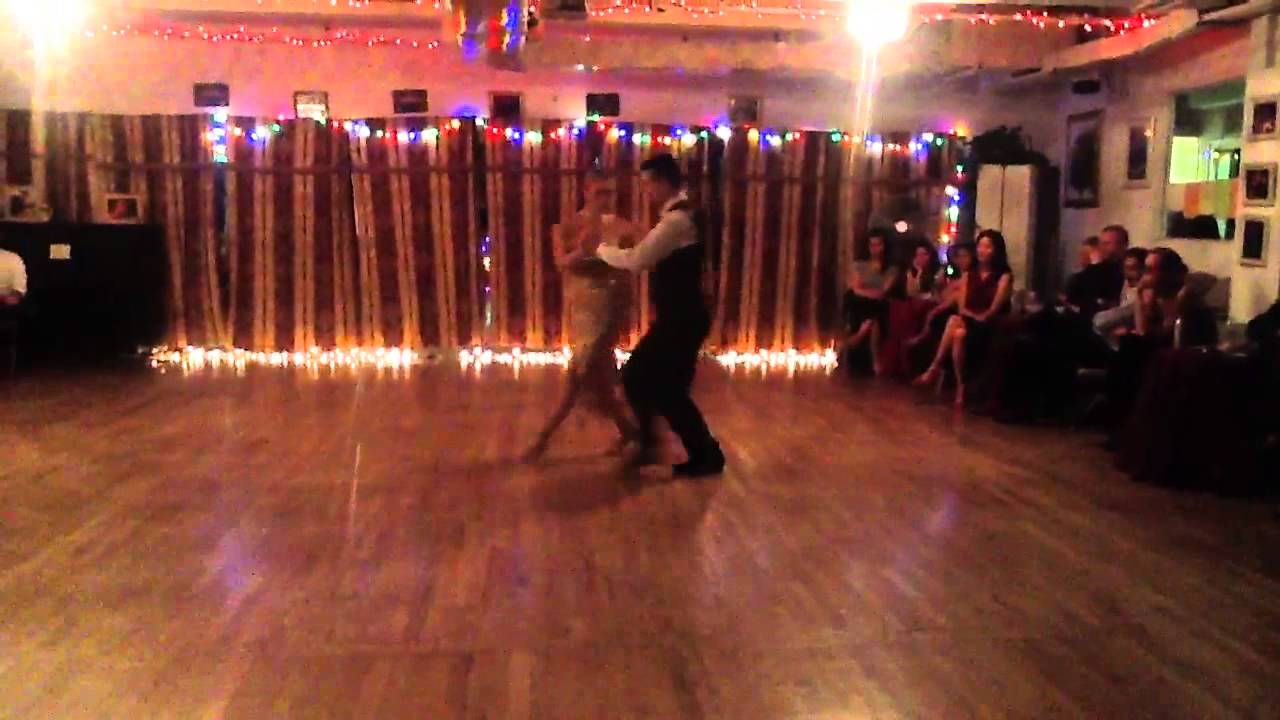 Melina Brufman & Sergio Diaz at La Romeria Milonga