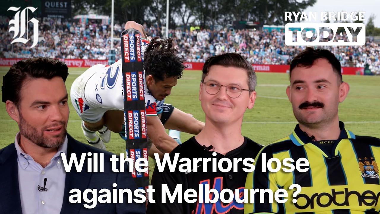 Sports panel: Will the Warriors lose an 18th straight game against Melbourne? | Ryan Bridge TODAY
