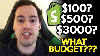 How Much Money Do You Need To Start Dropshipping Right Now?!