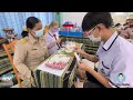Thai Craft Class For Exchange Students By Kru Sureerat And Kru Tony At Kanchananukroh School