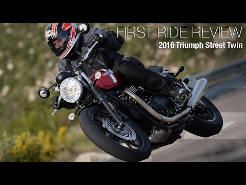 2016 Triumph Street Twin Road Test