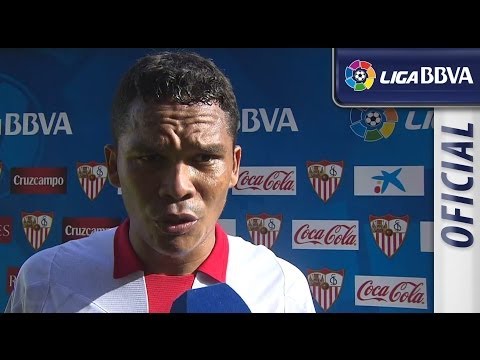 Entrevista a Bacca tras el Sevilla FC (3-0) Getafe CF - HD