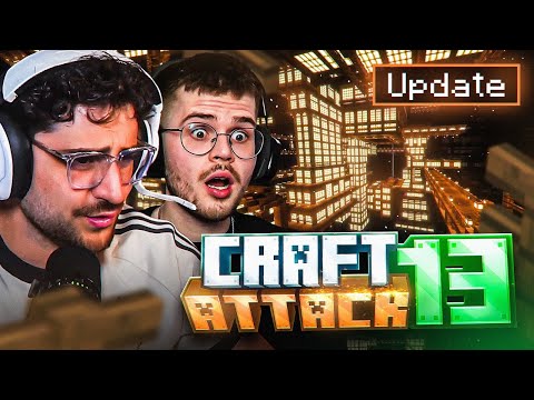 WIR SIND FAST FERTIG MIT DEM CASTLE👷‍♂️ UPDATE +TALKS😂 CRAFT ATTACK 13 mit Niek, Kroko, Repaz & CO.