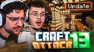 WIR SIND FAST FERTIG MIT DEM CASTLE👷‍♂️ UPDATE +TALKS😂 CRAFT ATTACK 13 mit Niek, Kroko, Repaz & CO.