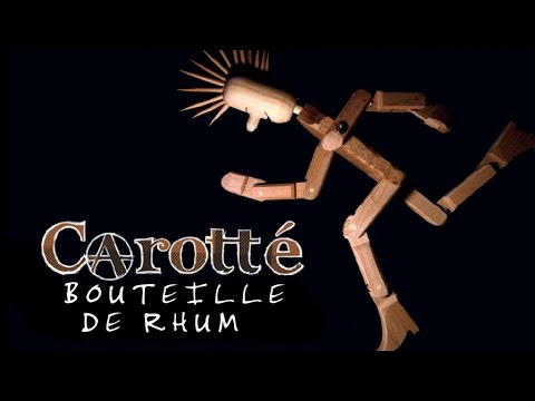 Carotté - Bouteille de rhum (Lyrics video officiel)
