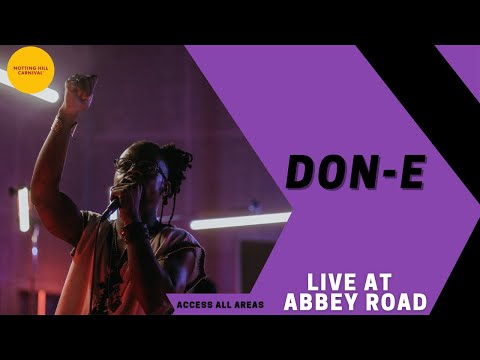 Don-e Live at Abbey Road, Notting Hill Carnival 2020