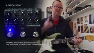 Video thumbnail for Keeley: DELAY WORKSTATION - REVERB BANK by Brett Kingman