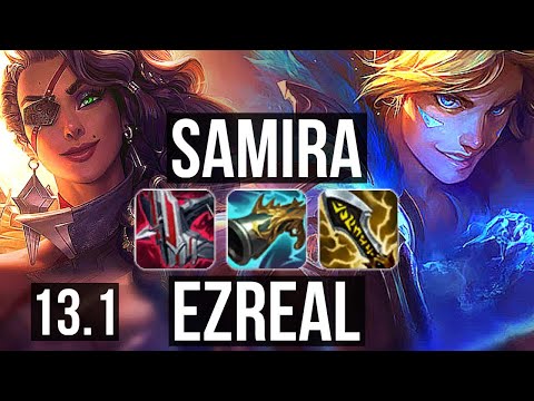SAMIRA & Gragas vs EZ & Alistar (ADC) | Rank 2 Samira, 14/2/10, Godlike | EUW Challenger | 13.1