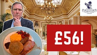 I Review The Ritz Hotel's Expensive Breakfast!! £56!