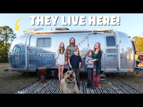 Family Sold Everything for an Airstream Adventure