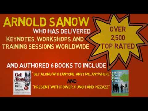 Sample video for Arnold Sanow