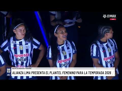 Full presentation of the Alianza Lima women's team players | Noche Blanquiazul 2026
