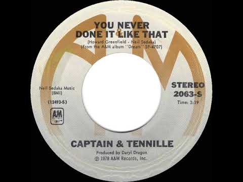 1978 HITS ARCHIVE: You Never Done It Like That - Captain & Tennille (stereo 45)