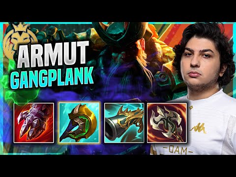 ARMUT CHILLING WITH GANGPLANK! - MAD Armut Plays Gangplank TOP vs Fiora! PATCH 11 16
