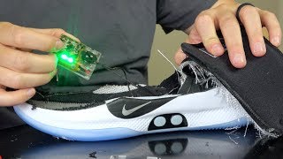 What&#39;s inside World&#39;s First Self Lacing Basketball Shoes?