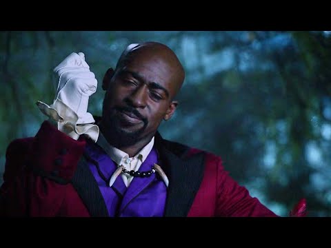 Once Upon A Time 7x12 Dr Facilier Saves Naveen's Life For Tiana - Facilier Recovers A Necklace Scene