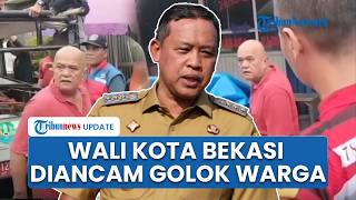 Detik-detik Wali Kota Bekasi Nyaris Diserang Pakai Golok saat Tertibkan PKL, Minta Aparat Tak Emosi