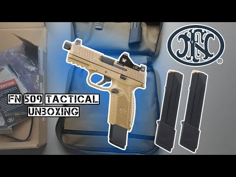 FN 509 TACTICAL UNBOXING!