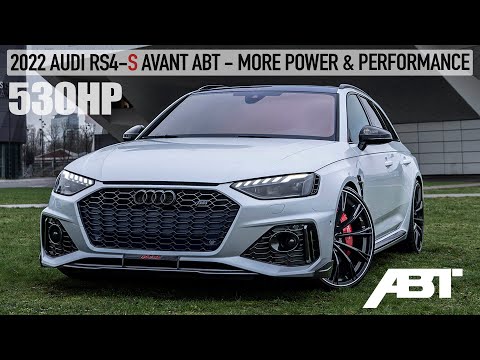 NEW! 2022 AUDI RS4-S AVANT 530HP ABT - MORE POWER & PERFORMANCE - THE BEAST IN DETAIL