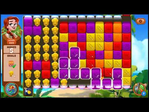 Lost Island Blast Adventure Level 655 - NO BOOSTERS 🏝️ | SKILLGAMING ✔️