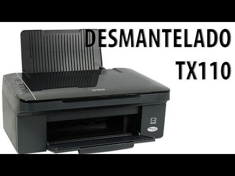 Desmantelado rápido de Epson TX110 - SX110