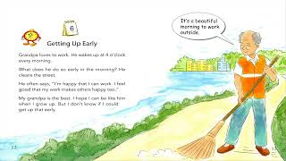One story a day - Book 4 - Story 6: Getting up Early