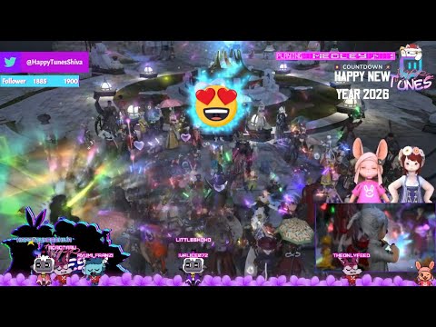 🎆🎊 Happy New Year 2026 🎶🎉 ★ Shiva ★ | !location | !ai = Tuneingway | !help