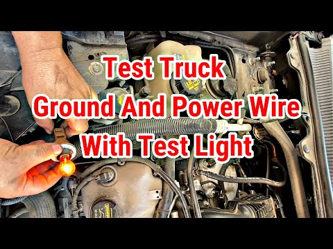 Test Truck Ground And Power Wire With (TEST LIGHT)