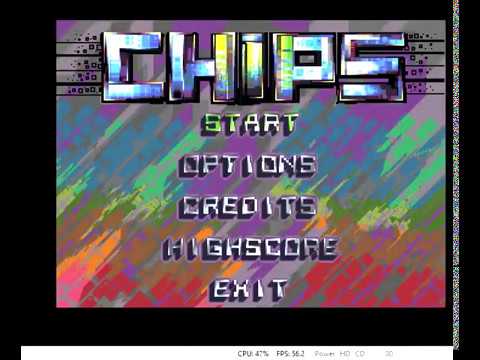 Gameplay of Chips (A new 2020 Amiga game)