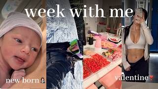 A Week In My Life | New Baby, Snowboarding, Galentines, etc.
