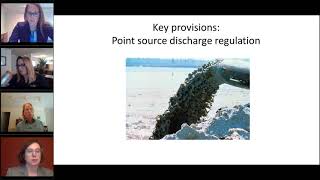 Basics of the Clean Water Act (ELI Summer School, 2020)