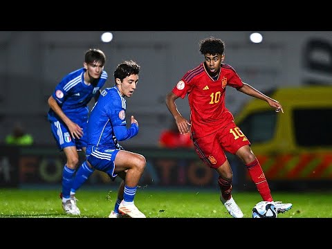 Lamine Yamal vs Italy U17 | U17 European Championship (18/5/23)