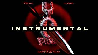 Cover art for king von insrumental