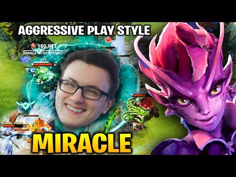 MIRACLE Dark Willow SUPER AGGRESSIVE Plays And then He Pay For That