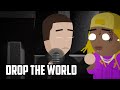 When Lil Wayne Met Eminem In The Studio Drop The World