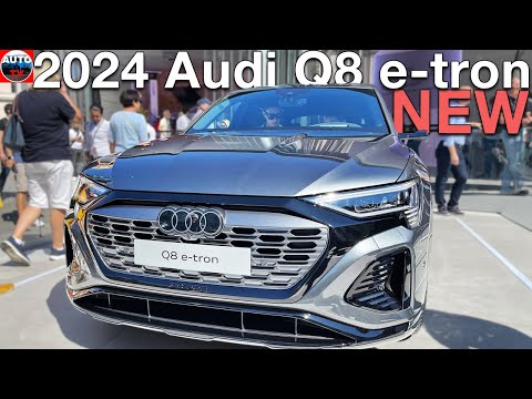 All NEW 2024 Audi Q8 Sportback e-tron - Visual REVIEW exterior, Interior (IAA Premiere)