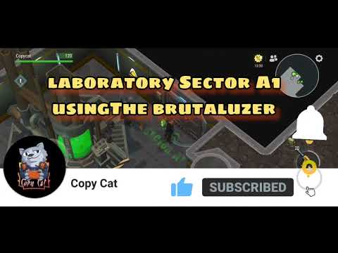 LDOE Laboratory Sector A1 Using Brutalizer - Best Free VIP weapon - Easy Guide Last Day on earth tip